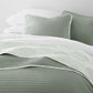 Scalloped Patterned Reversible Quilted Coverlet Set