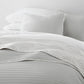 Scalloped Patterned Reversible Quilted Coverlet Set