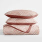 Scalloped Patterned Reversible Quilted Coverlet Set