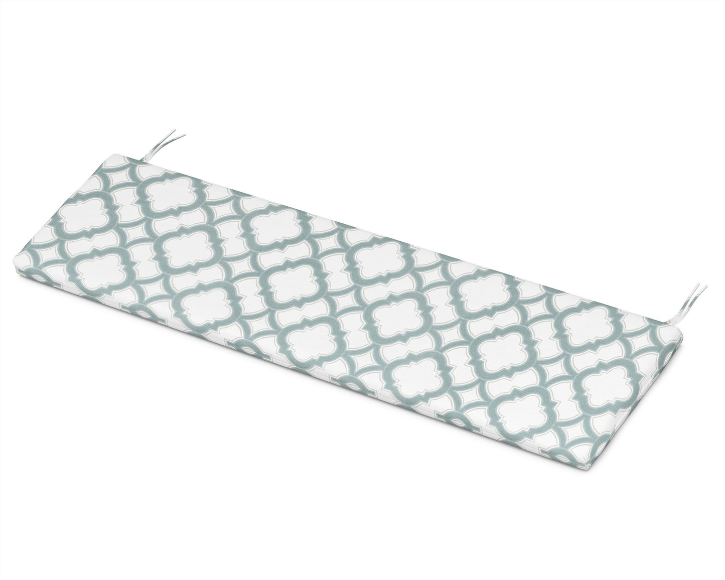 POLYWOOD Bench Seat Cushion - 17.25"D x 56.5"W x 2.5"H — Trellis Glacier Spa