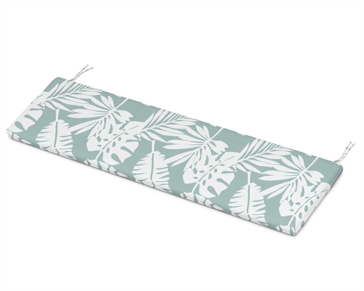 POLYWOOD Bench Seat Cushion - 18.5"D x 55.5"W x 2.5"H — Leaf Glacier Spa