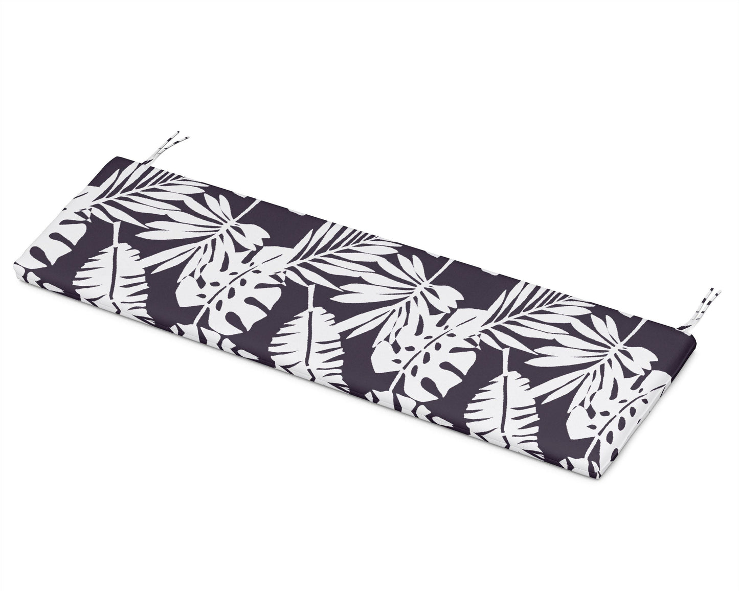 POLYWOOD Bench Seat Cushion - 17.25"D x 56.5"W x 2.5"H — Leaf Navy