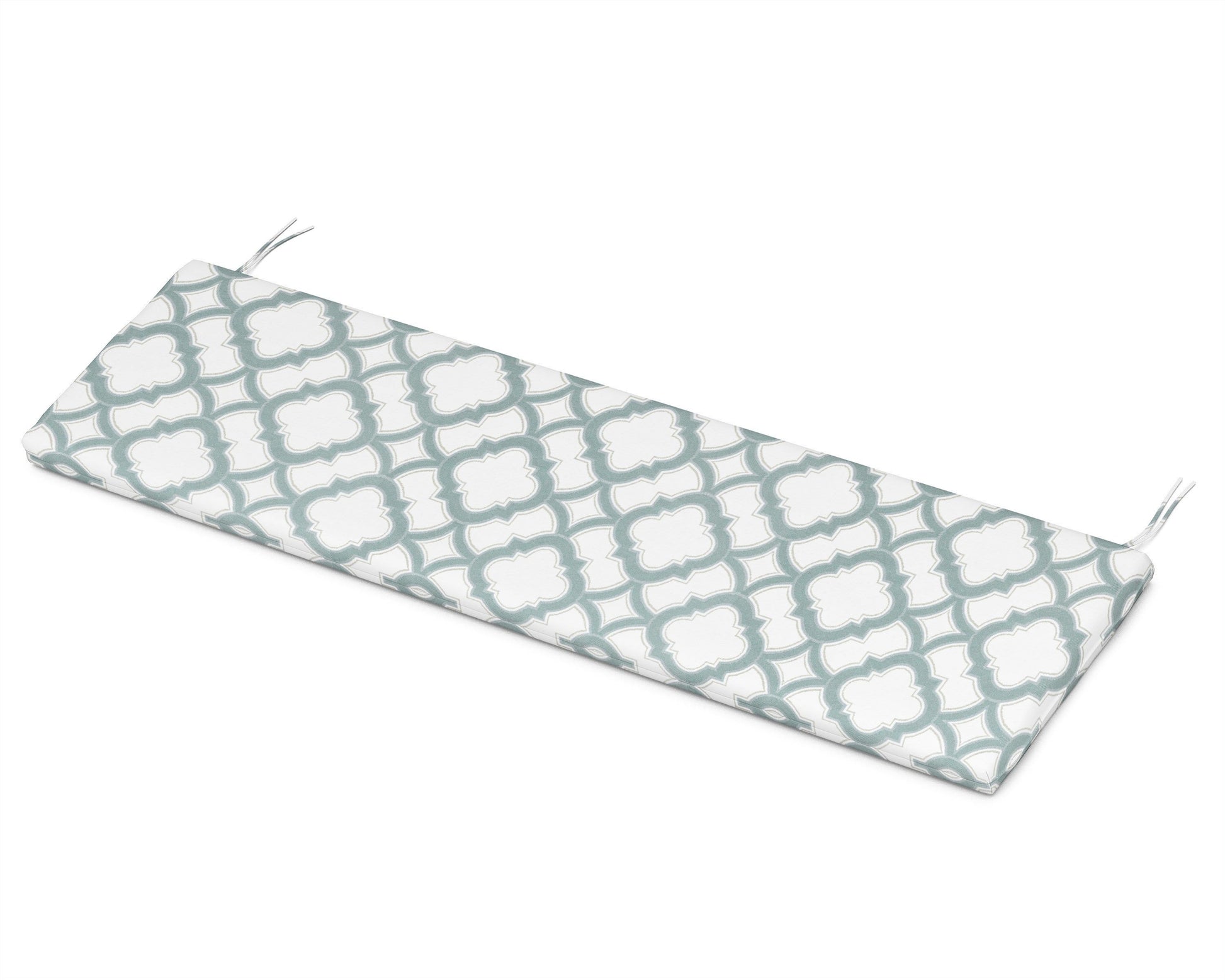 POLYWOOD Bench Seat Cushion - 18.5"D x 55.5"W x 2.5"H — Trellis Glacier Spa