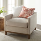 Distressed Floral Elegant Cotton Decor Throw Pillow Cover