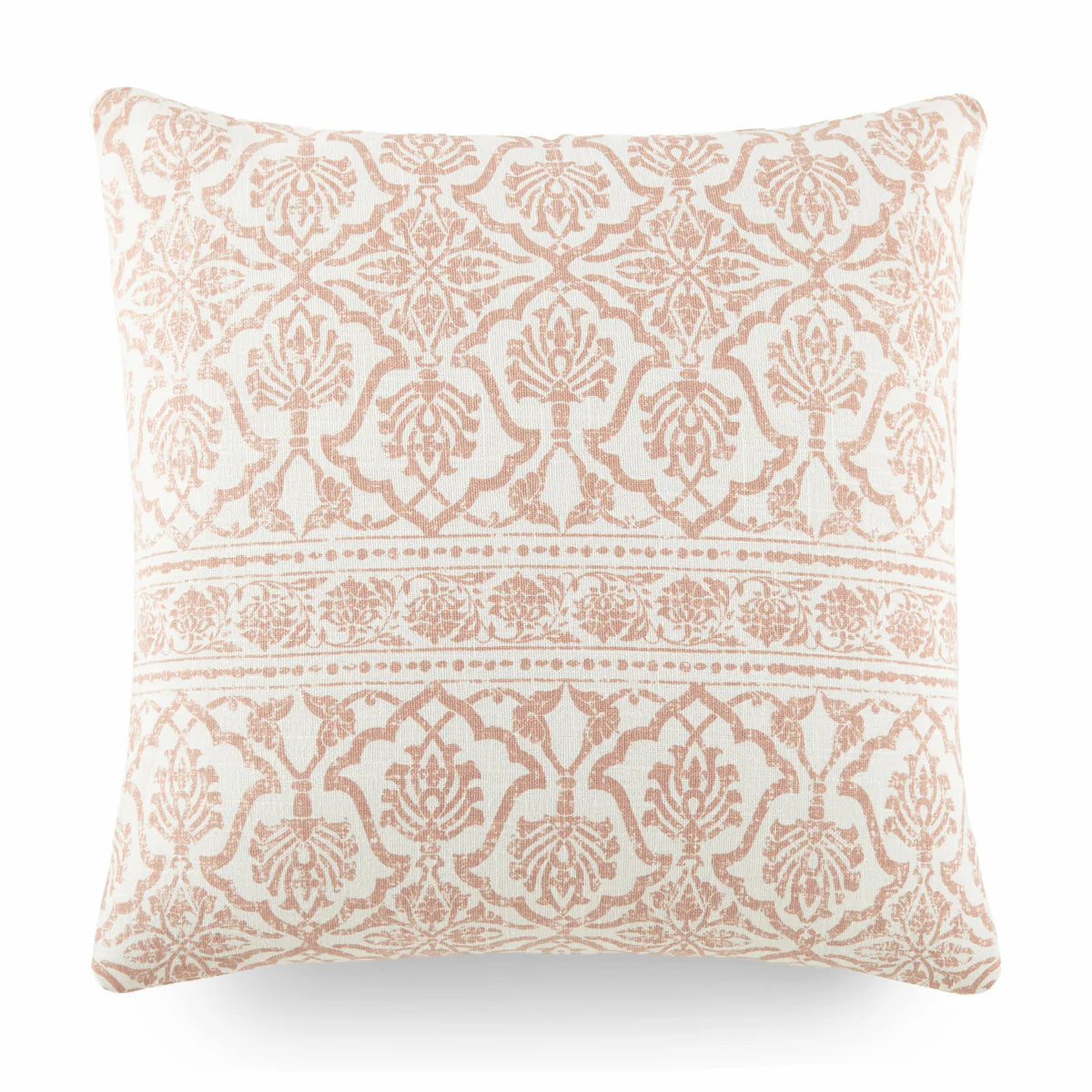 Antique Floral Elegant Cotton Decor Throw Pillow Cover