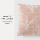 Willow Elegant Cotton Decor Throw Pillow Cover