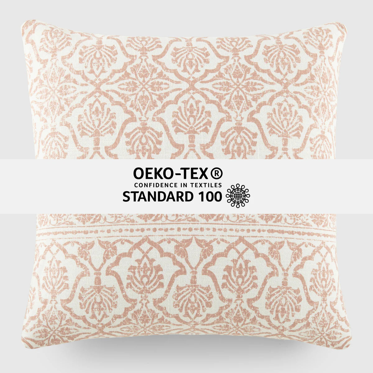 Antique Floral Elegant Cotton Decor Throw Pillow Cover