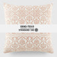 Antique Floral Elegant Cotton Decor Throw Pillow Cover