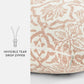 Antique Floral Elegant Cotton Decor Throw Pillow Cover