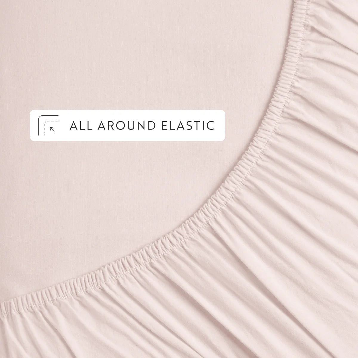 4-Piece 100% Cotton Percale Sheet Set