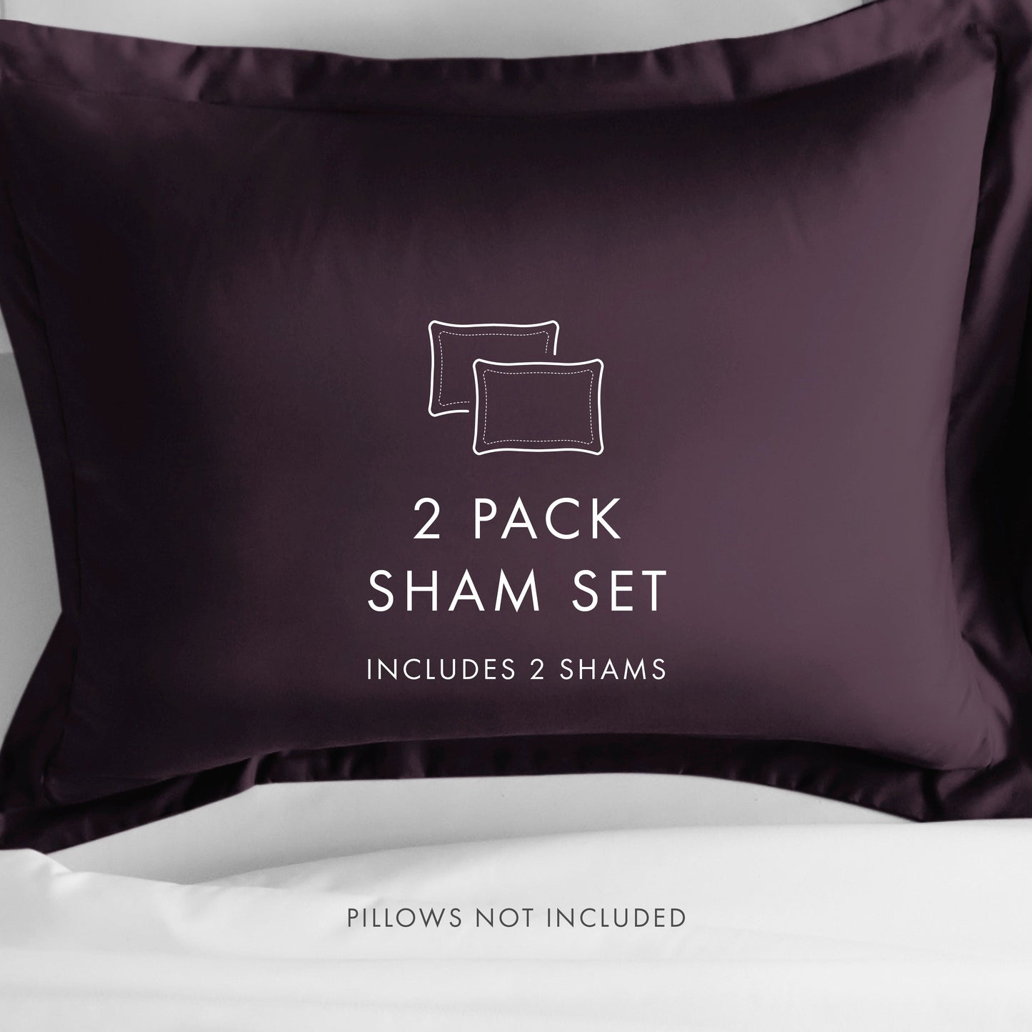 Pillow Shams 2-Pack Microfiber Ultra Soft Bedding
