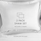Pillow Shams 2-Pack Microfiber Ultra Soft Bedding