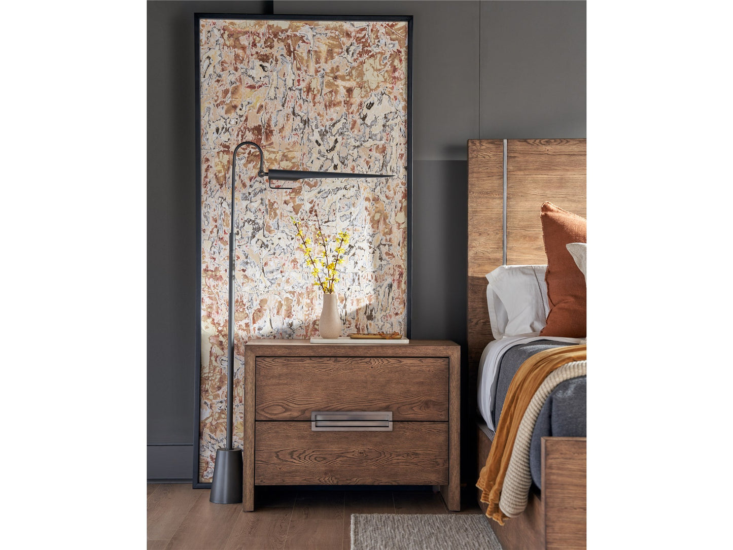 Universal - New Modern-Modern Atlas Drawer Nightstand