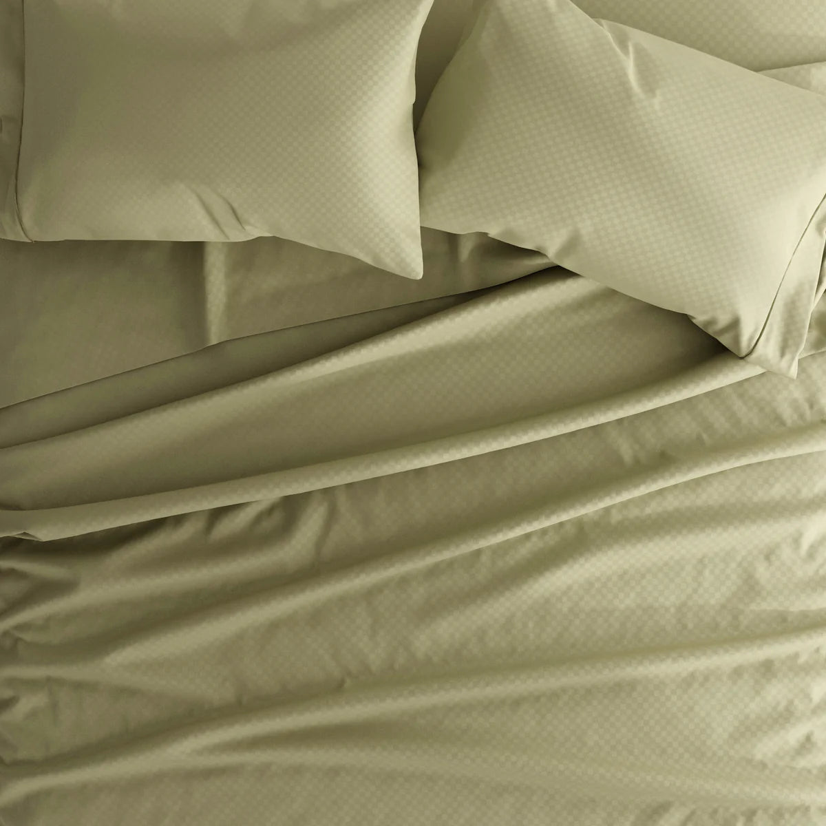 Checkered Embossed 4-Piece Sheet Set