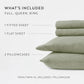 4-Piece 100% Cotton Jersey Knit Sheet Set