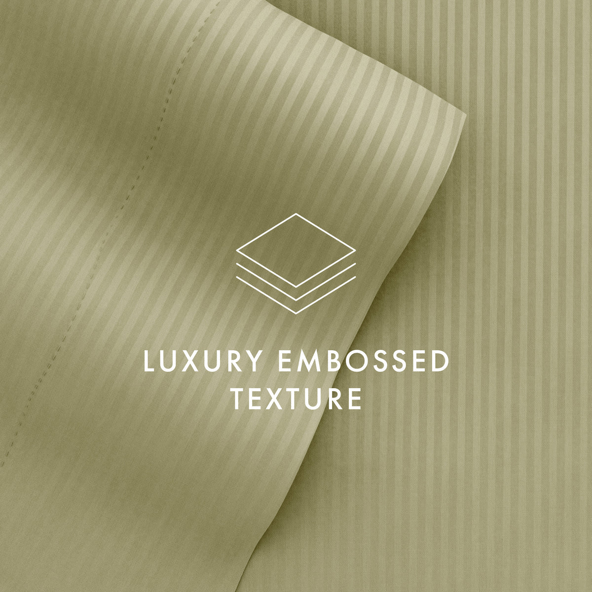 Stripes Embossed 4-Piece Sheet Set