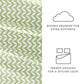 Puffed Chevron 4-Piece Patterned Sheet Set