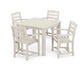 Polywood - La Casa Cafe' 5-Piece Parsons Dining Set - FREE SHIPPING