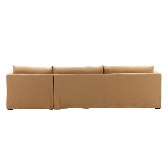 Otis 2 Piece Chaise Sectional Frame LAF w/ Slipcover Finishes