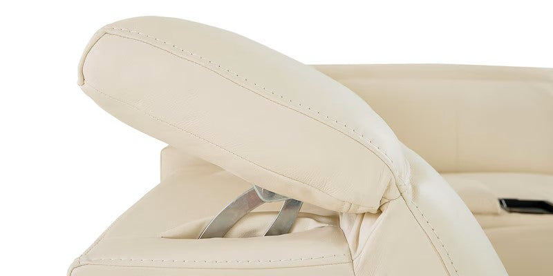 Bassett - Club Level - Airy Leather Power Reclining Sectional