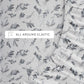 Botanical 4-Piece 100% Cotton Flannel Sheet Set