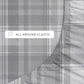 Plaid 4-Piece 100% Cotton Flannel Sheet Set