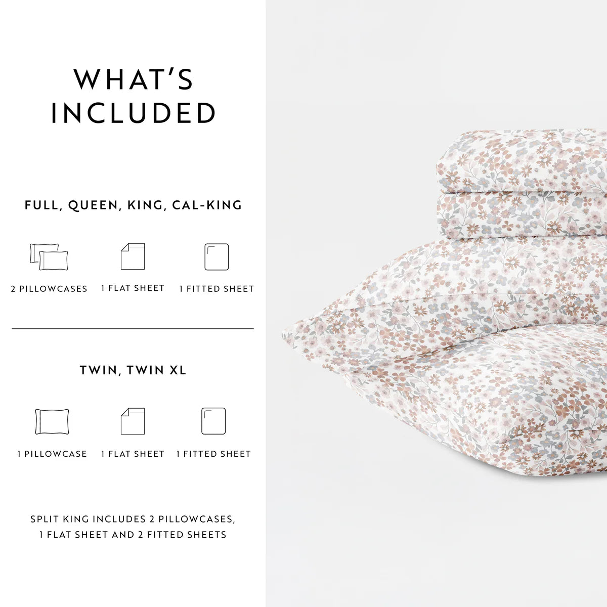 Garden Bloom 100% Cotton Long Staple Sheet Set
