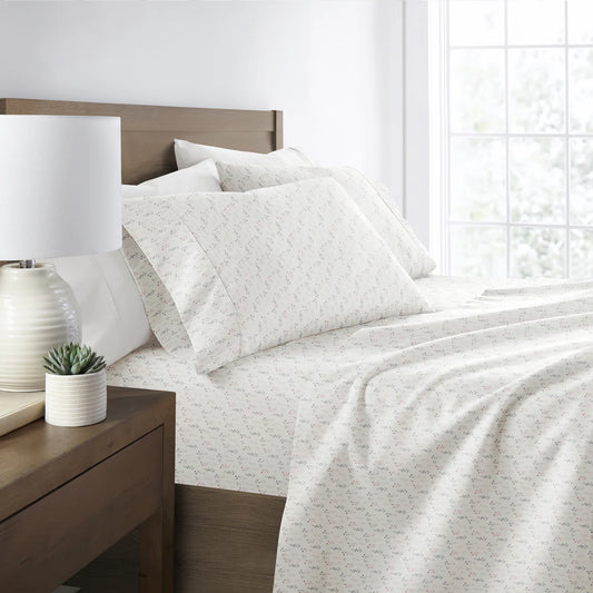 Painted Meadow 4-Piece Patterned Sheet Set