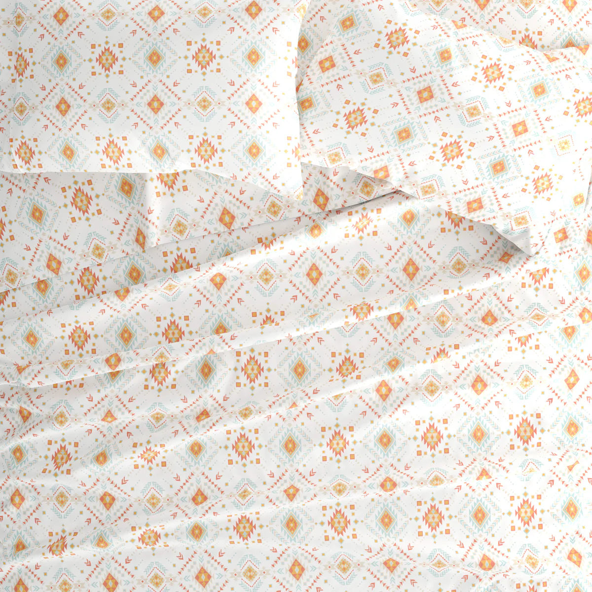 Aztec Dreams 4-Piece Patterned Sheet Set