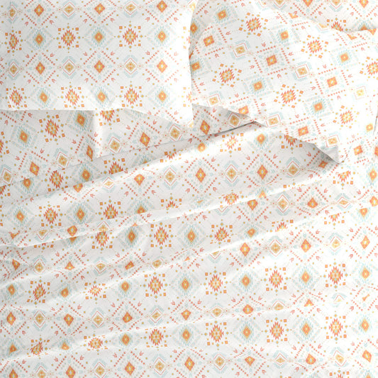 Aztec Dreams 4-Piece Patterned Sheet Set