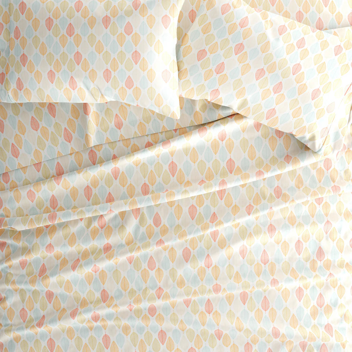 Fall Foliage 4-Piece Patterned Sheet Set
