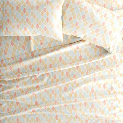 Fall Foliage 4-Piece Patterned Sheet Set