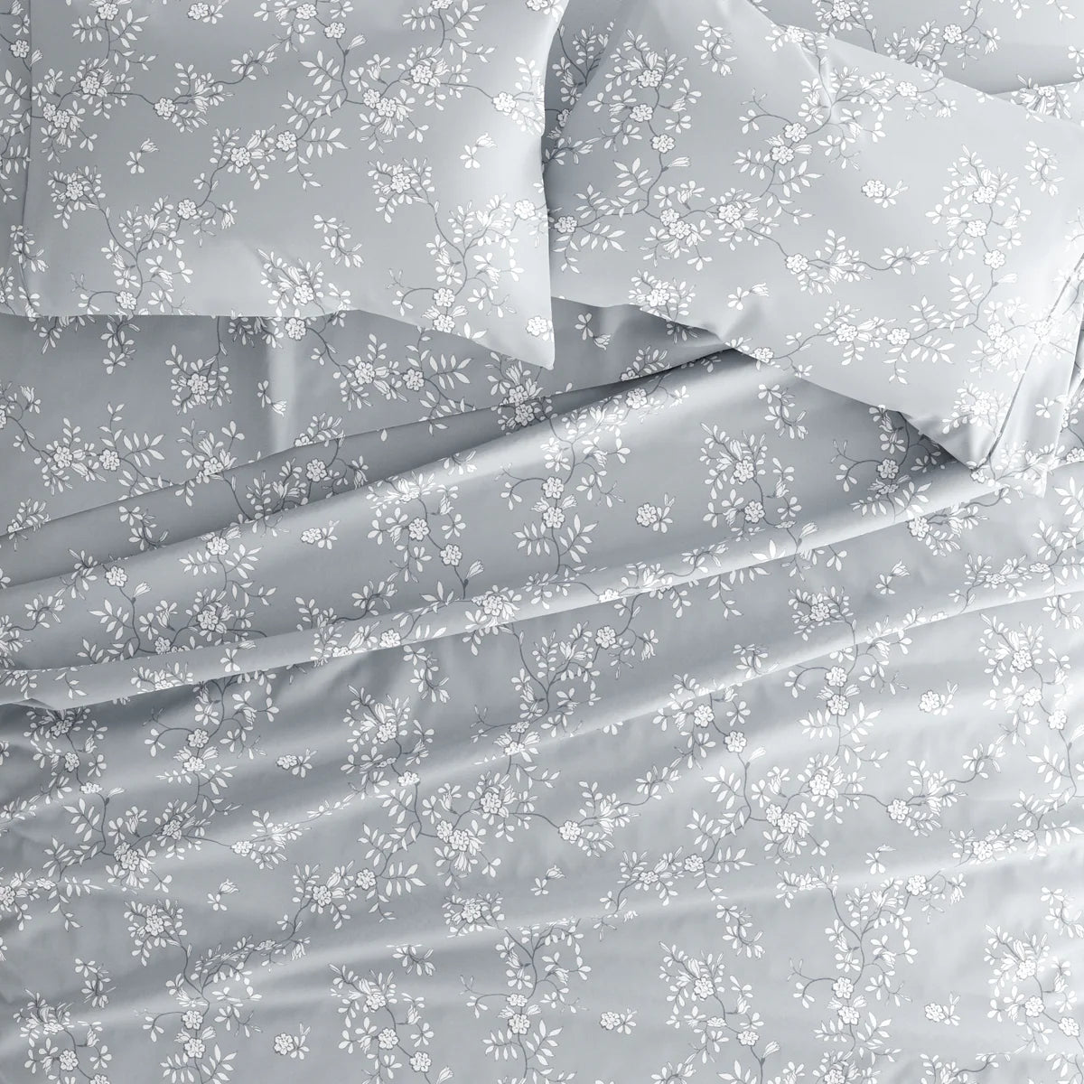 Trellis Vine 4-Piece Patterned Sheet Set