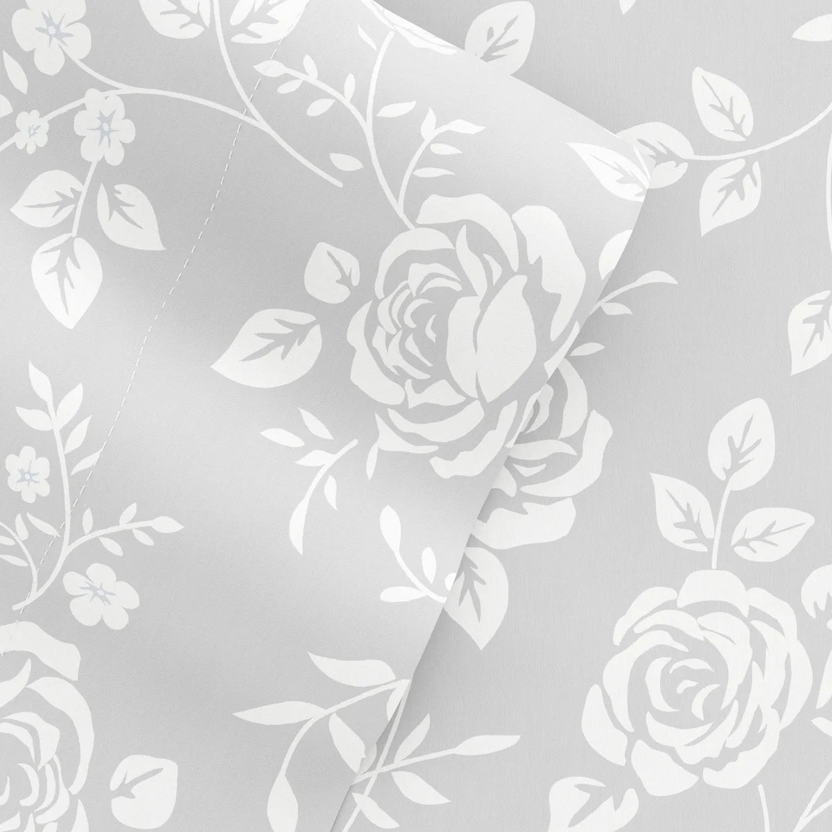 Rose 4-Piece Patterned Sheet Set
