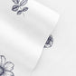 Indigo Flowers 4-Piece Patterned Sheet Set