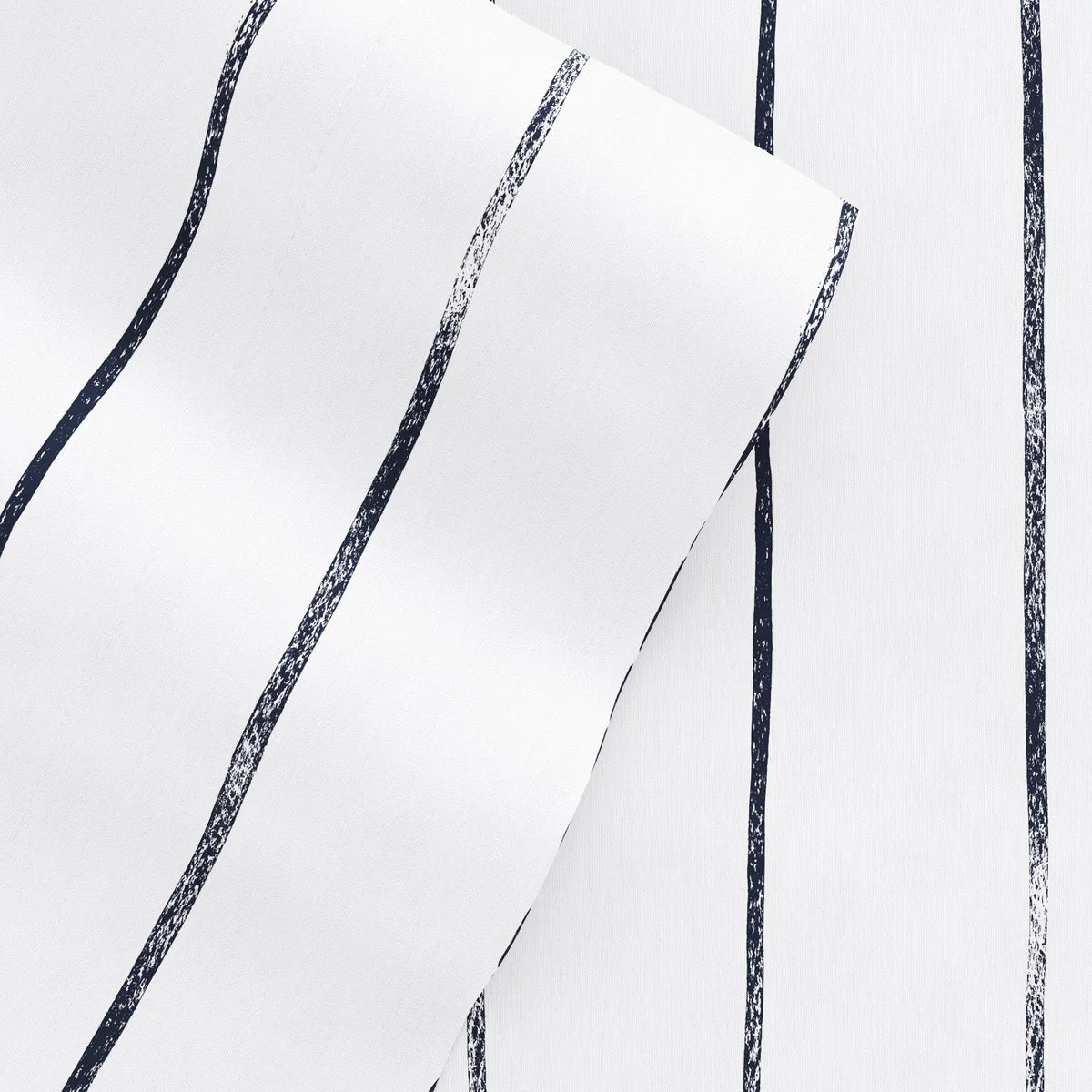 Distressed Field Stripe 4-Piece Patterned Sheet Set