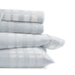 Woven 4-Piece 100% Cotton Flannel Sheet Set