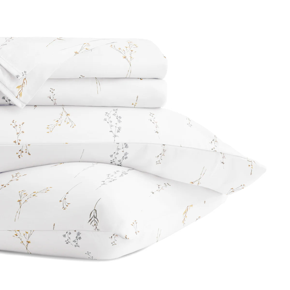 Wild Garden 100% Cotton Long Staple Sheet Set