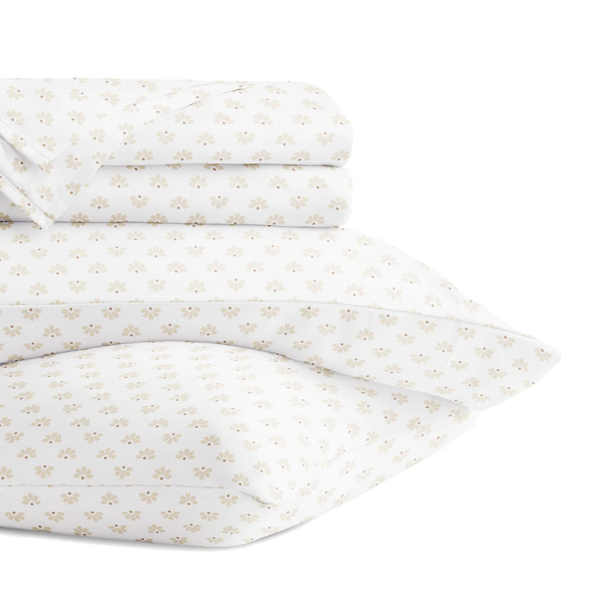 Moon Daisies 100% Cotton Long Staple Sheet Set