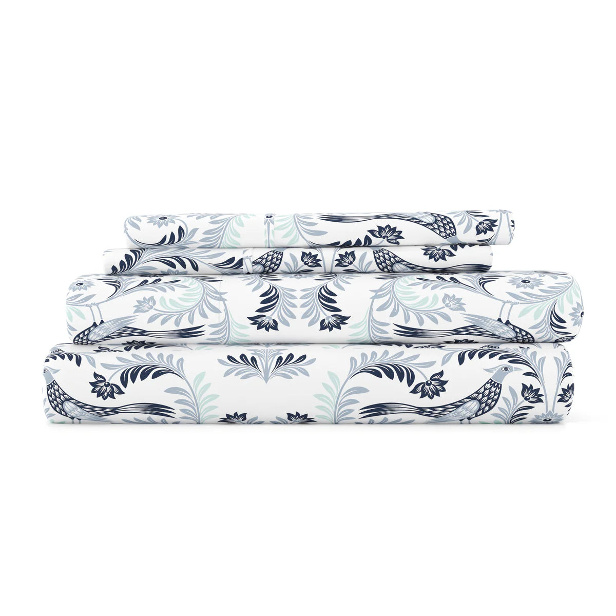 Garden Estate 4-Piece Patterned Sheet Set