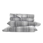 Plaid 4-Piece 100% Cotton Flannel Sheet Set