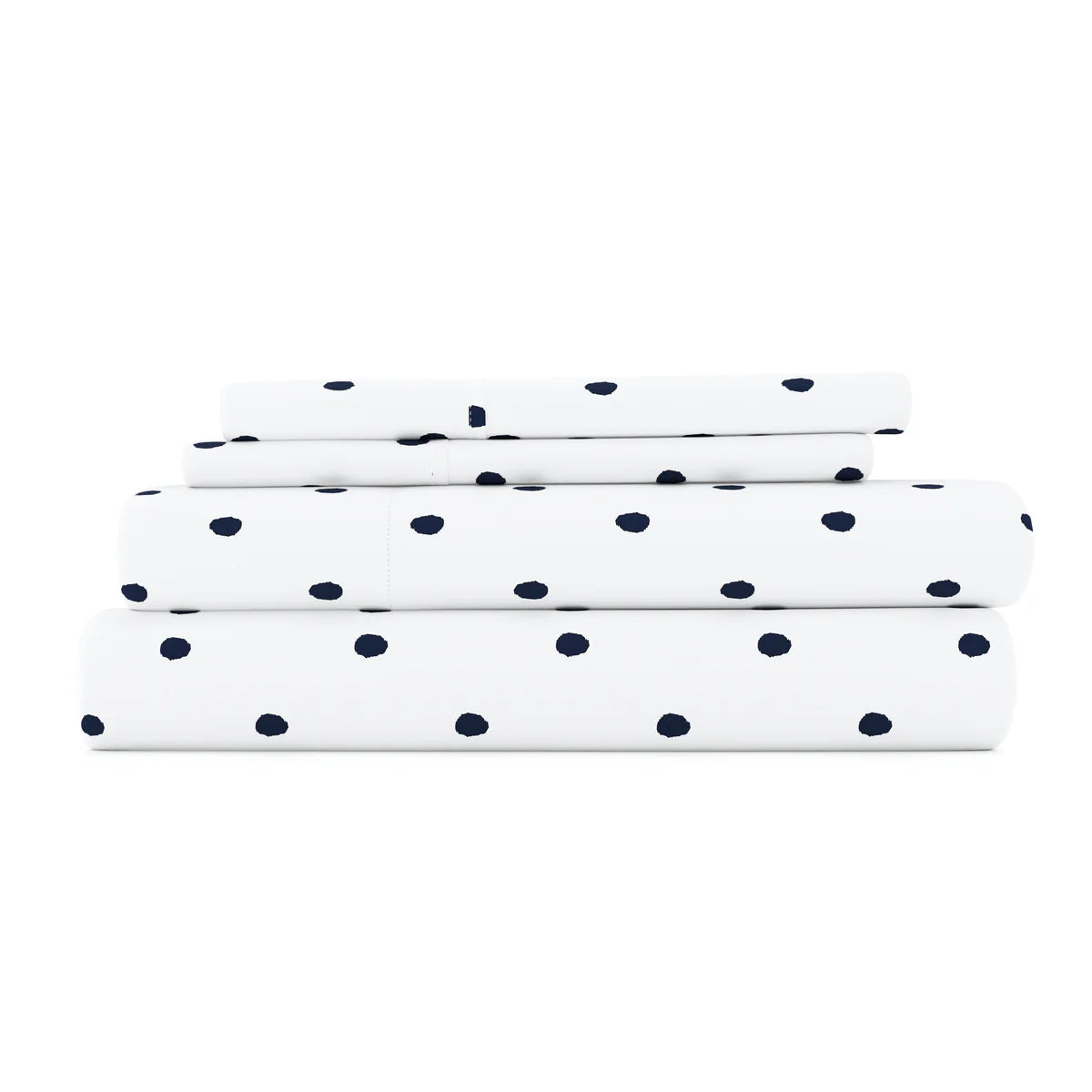Dots 4-Piece Patterned Sheet Set