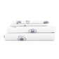 Indigo Flowers 4-Piece Patterned Sheet Set