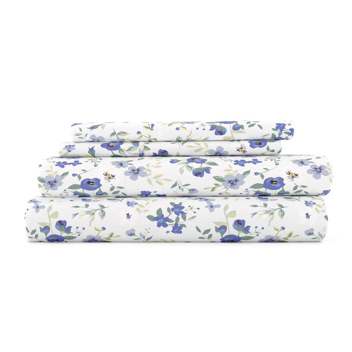 Blossoms 4-Piece Patterned Sheet Set
