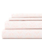 Classic in Pink 4-Piece Patterned Sheet Set