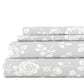 Rose 4-Piece Patterned Sheet Set