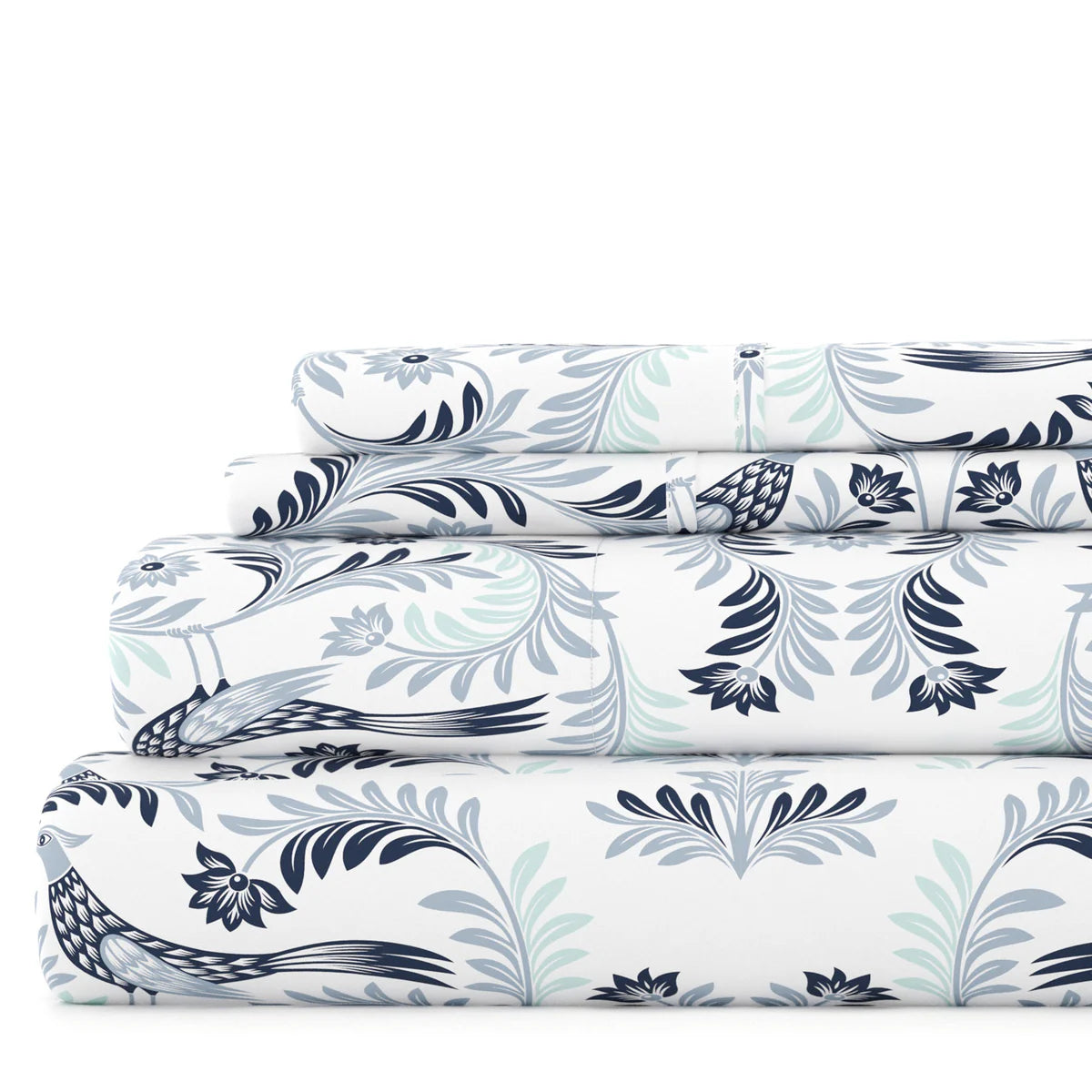 Garden Estate 4-Piece Patterned Sheet Set