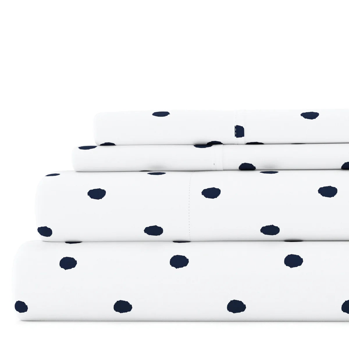 Dots 4-Piece Patterned Sheet Set