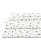 Spotted Leaves 4-Piece Patterned Sheet Set