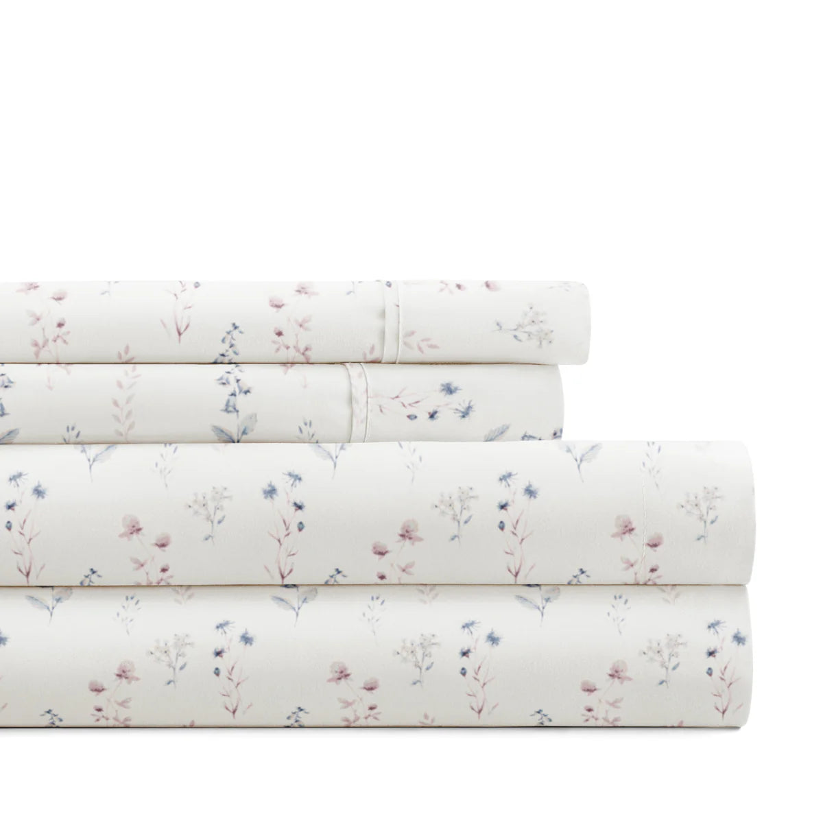 Painted Meadow 4-Piece Patterned Sheet Set